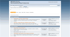 Desktop Screenshot of forum.masa.waw.pl